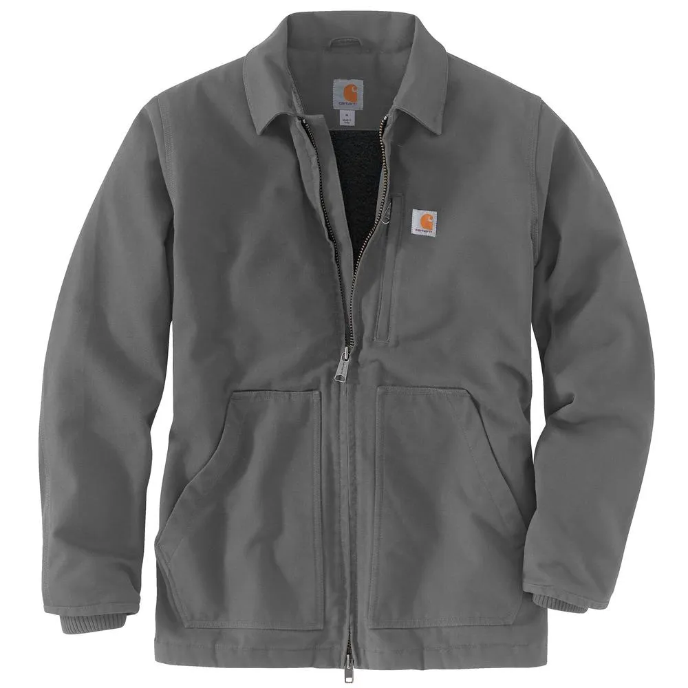 104293 - Carhartt Loose Fit Washed Duck Sherpa Lined Coat (Stocked In USA)