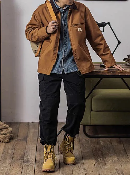 728 Aoi Structured Workwear Utility Jacket
