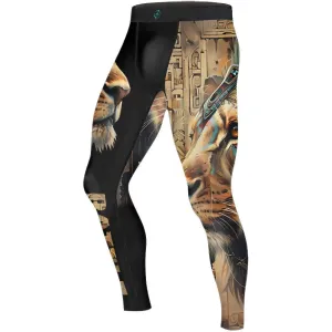 Acient Lion Men's Compression Leggings
