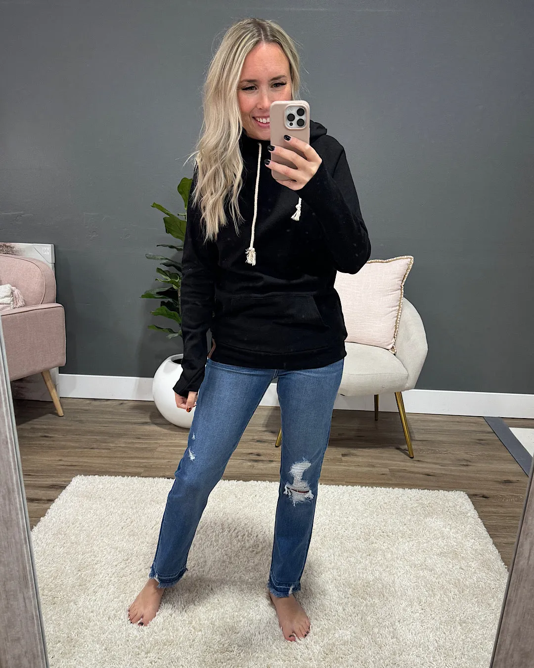 Ampersand Ave Night Shimmer DoubleHood Sweatshirt