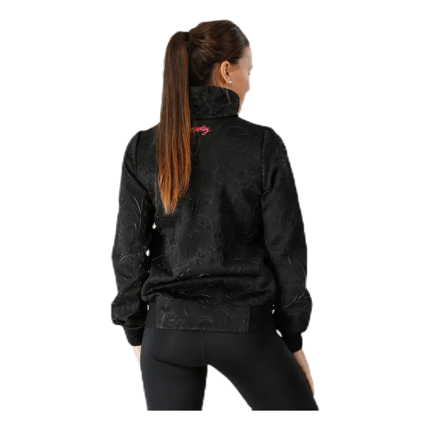 Asphalt Flower Jacket Black