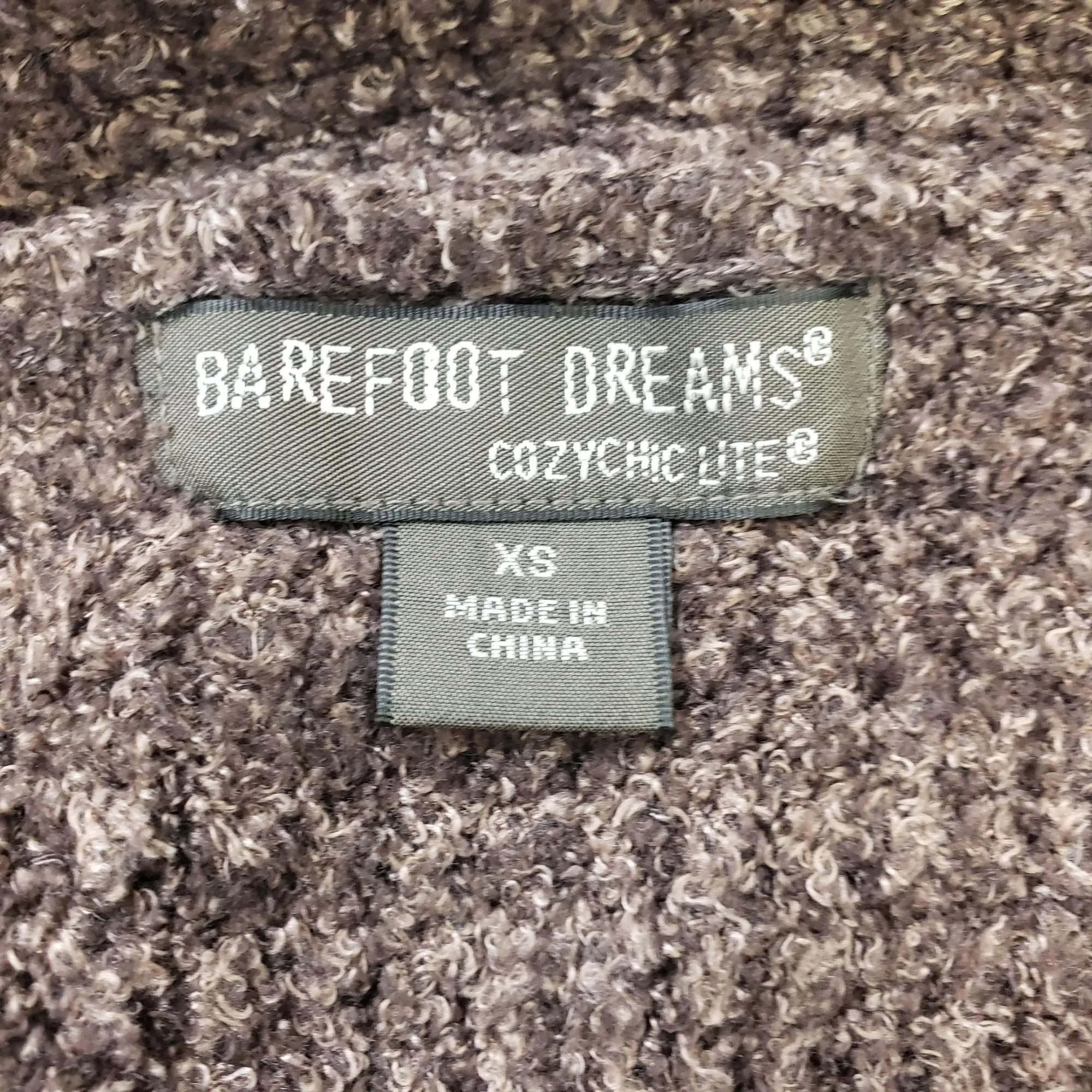 Barefoot Dreams Cozy Chic Lite Open Cardigan Sweater Size XS