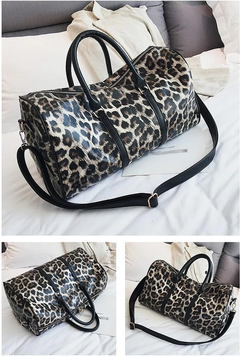 Beach Tote Bag Multi-functional Big Travel Grocery Lightweight Women Tote Bags Top Handle Satchel PU Shoulder Purse