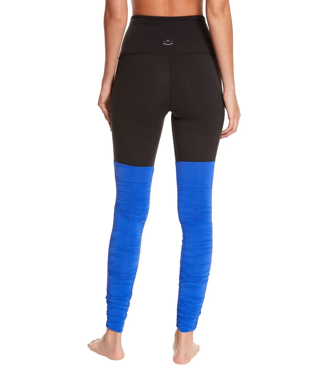 Beyond Yoga Sleek Stripe High Waisted Legwarmer Yoga Leggings