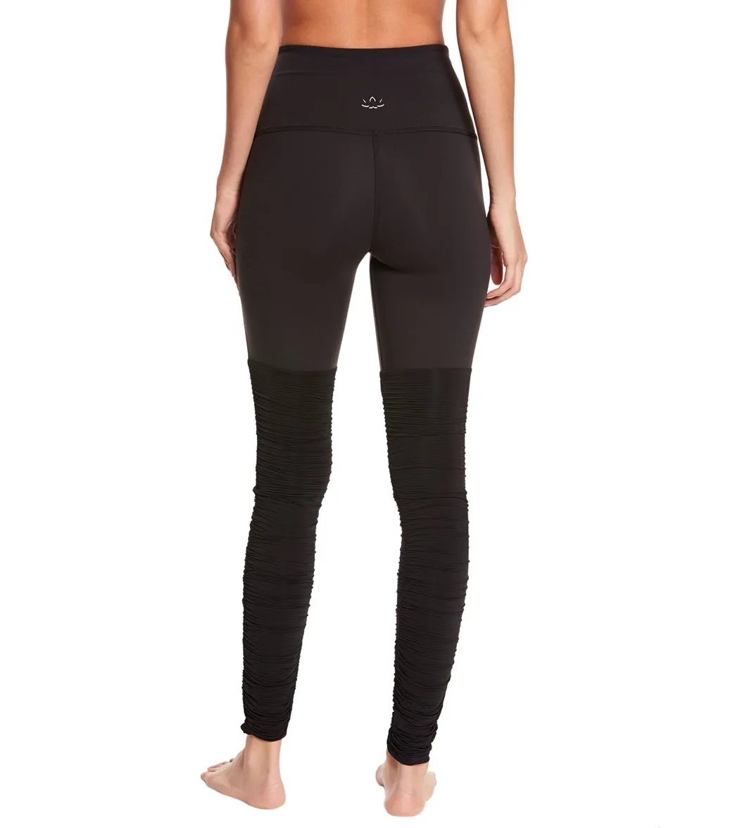 Beyond Yoga Sleek Stripe High Waisted Legwarmer Yoga Leggings