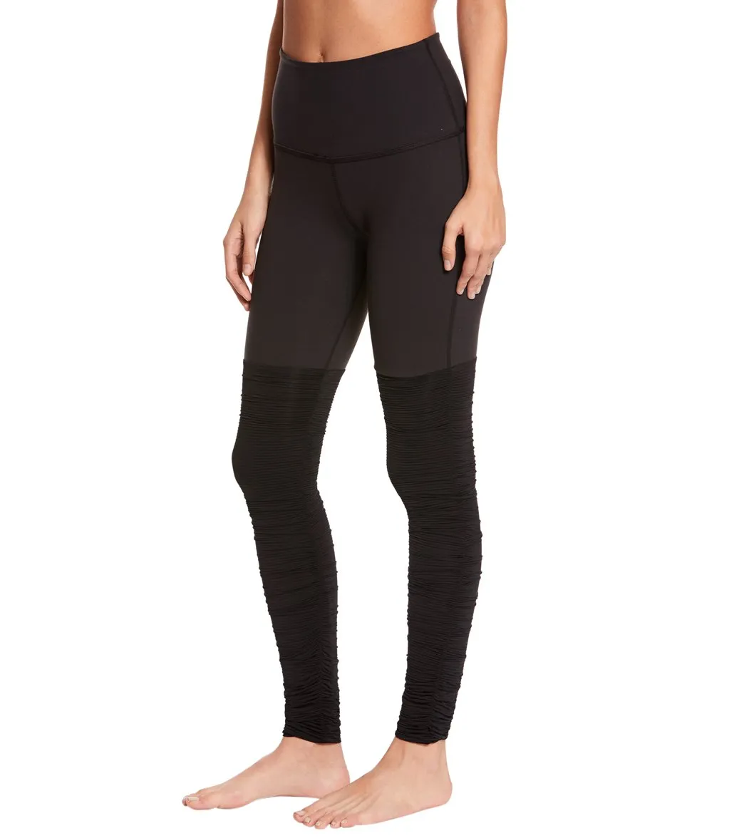 Beyond Yoga Sleek Stripe High Waisted Legwarmer Yoga Leggings