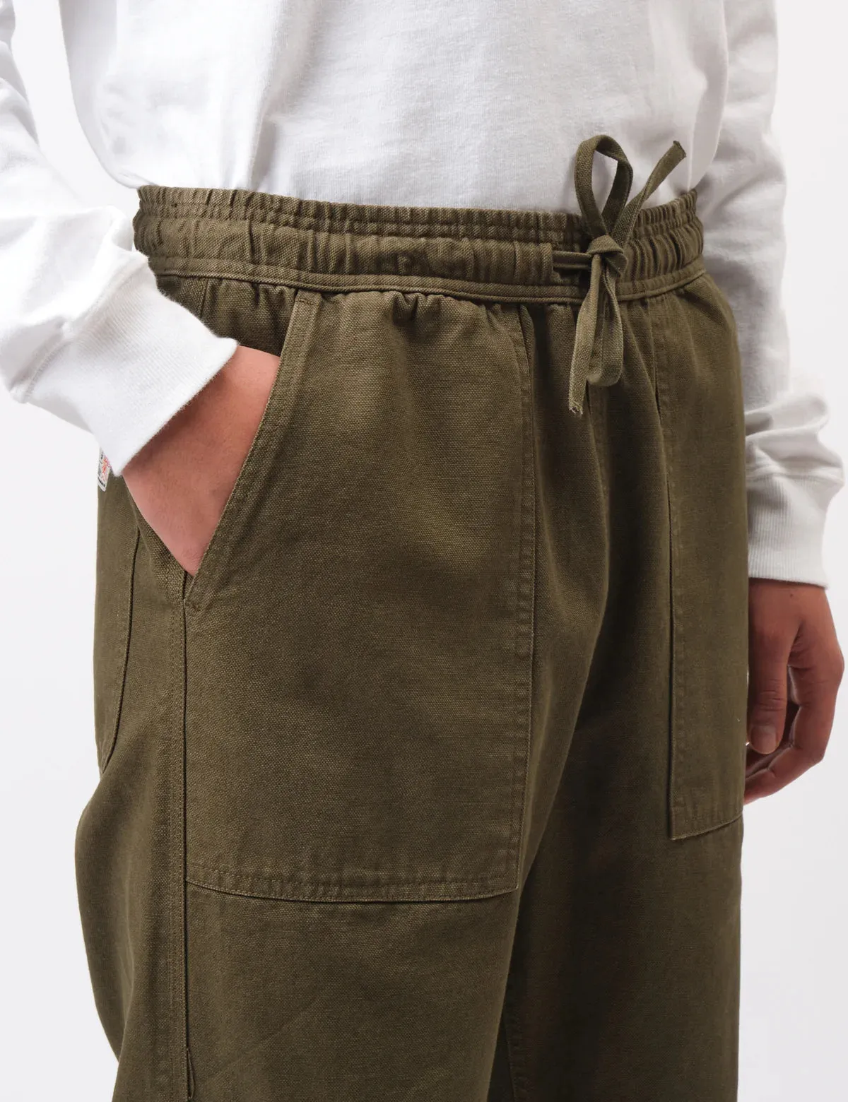 BHODE | Fatigue Pant Canvas | Burnt Olive Green