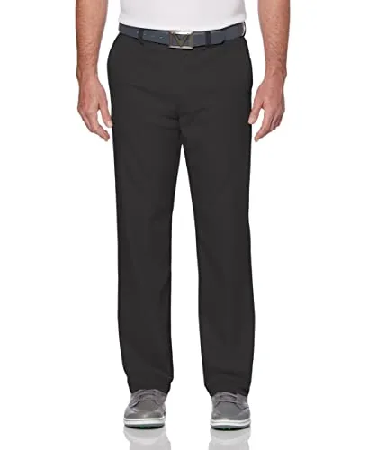 Callaway Men's Pro Spin 3.0 Stretch Golf Pants with Active Waistband (Waist Size 30 - 42 Big & Tall), Caviar, 46W x 36L Big Tall