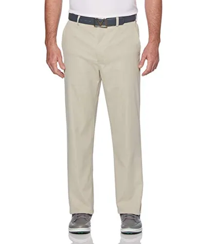 Callaway Men's Pro Spin 3.0 Stretch Golf Pants with Active Waistband (Waist Size 30 - 42 Big & Tall), Plaza Taupe, 54W x 32L Big Tall