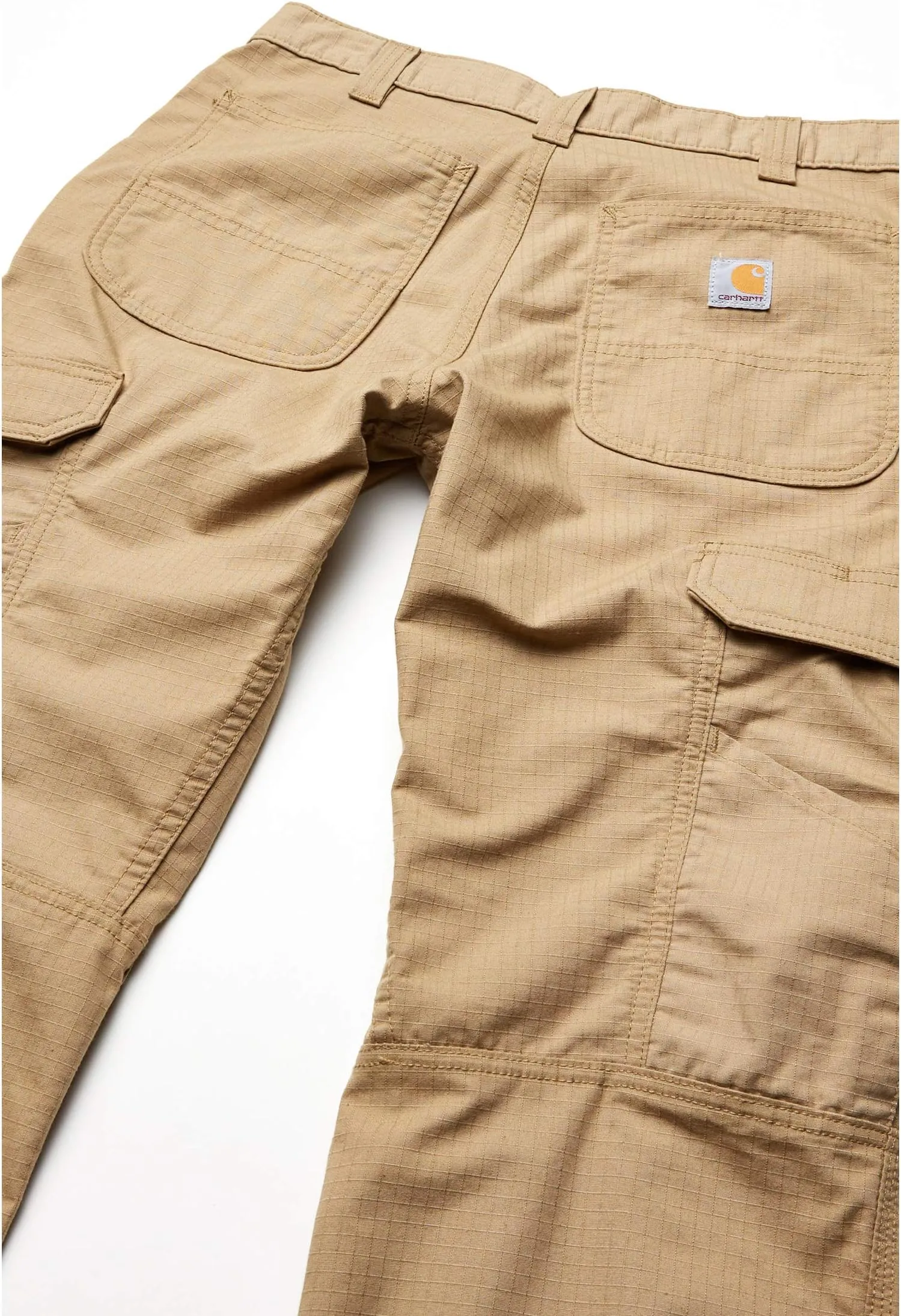 Carhartt BN200 Force Relaxed Work Trousers, Dark Khaki