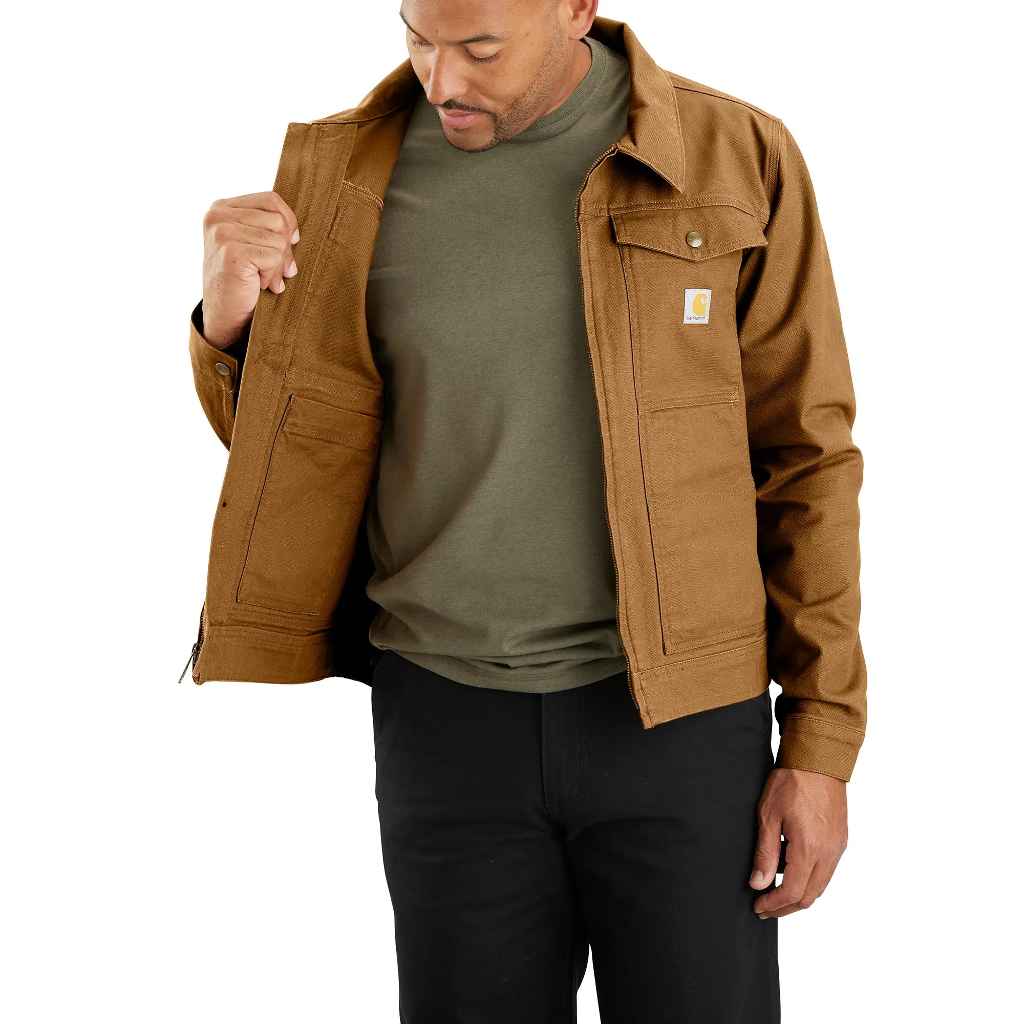 Carhartt Men's Rugged Flex® Relaxed Fit 6-Pocket Zip Jacket