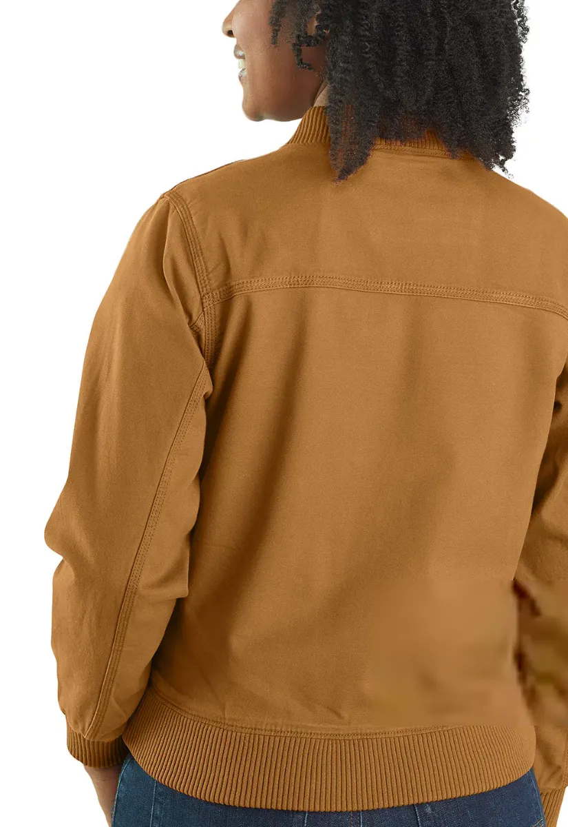 Carhartt - WOMEN'S RUGGED FLEX® RELAXED FIT CANVAS JACKET - STYLE #102524
