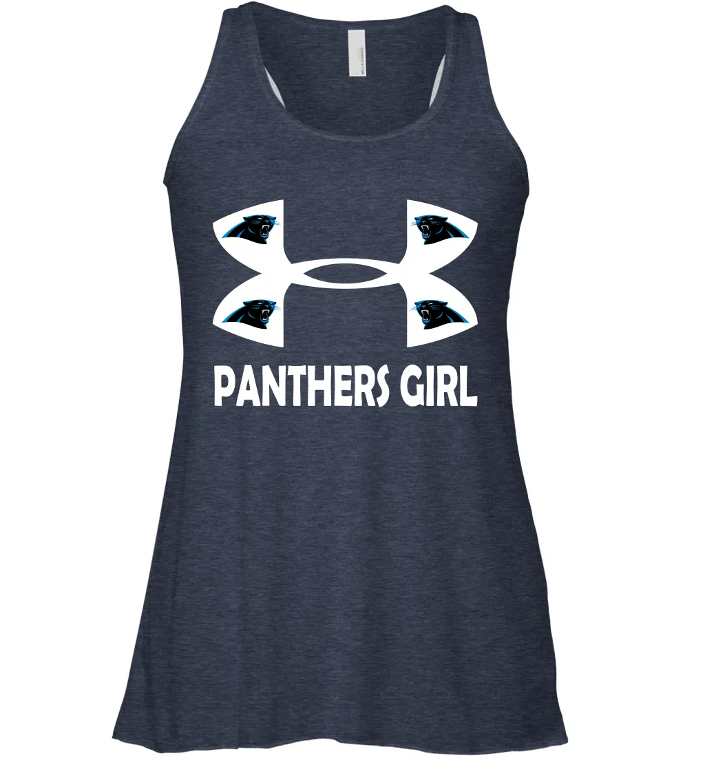 Carolina Panthers Girl Under Armour Football Tank