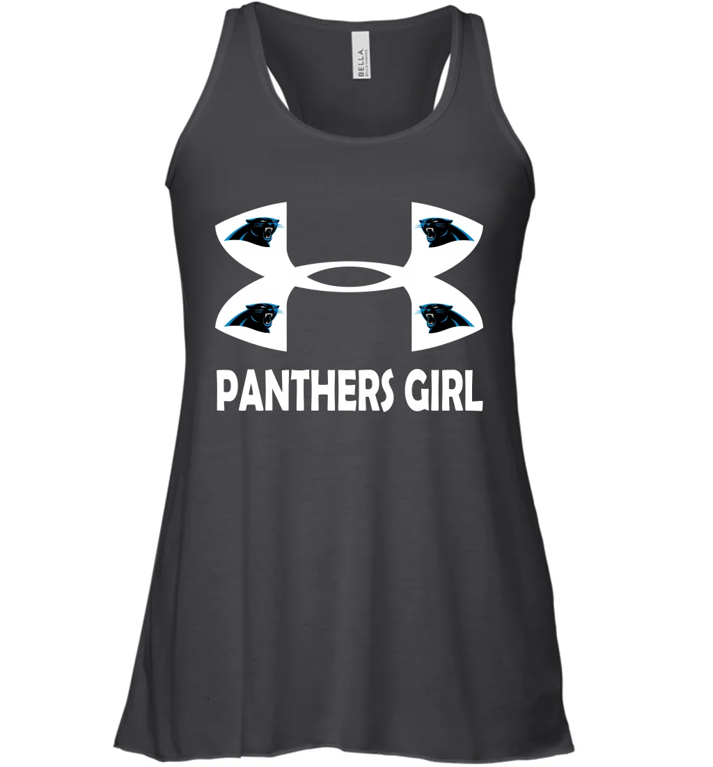 Carolina Panthers Girl Under Armour Football Tank
