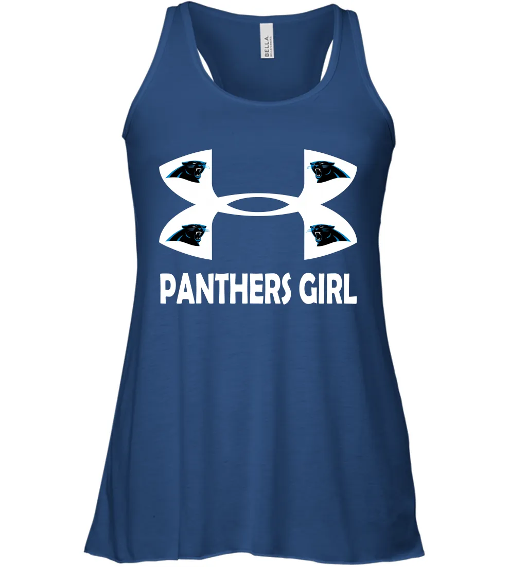 Carolina Panthers Girl Under Armour Football Tank