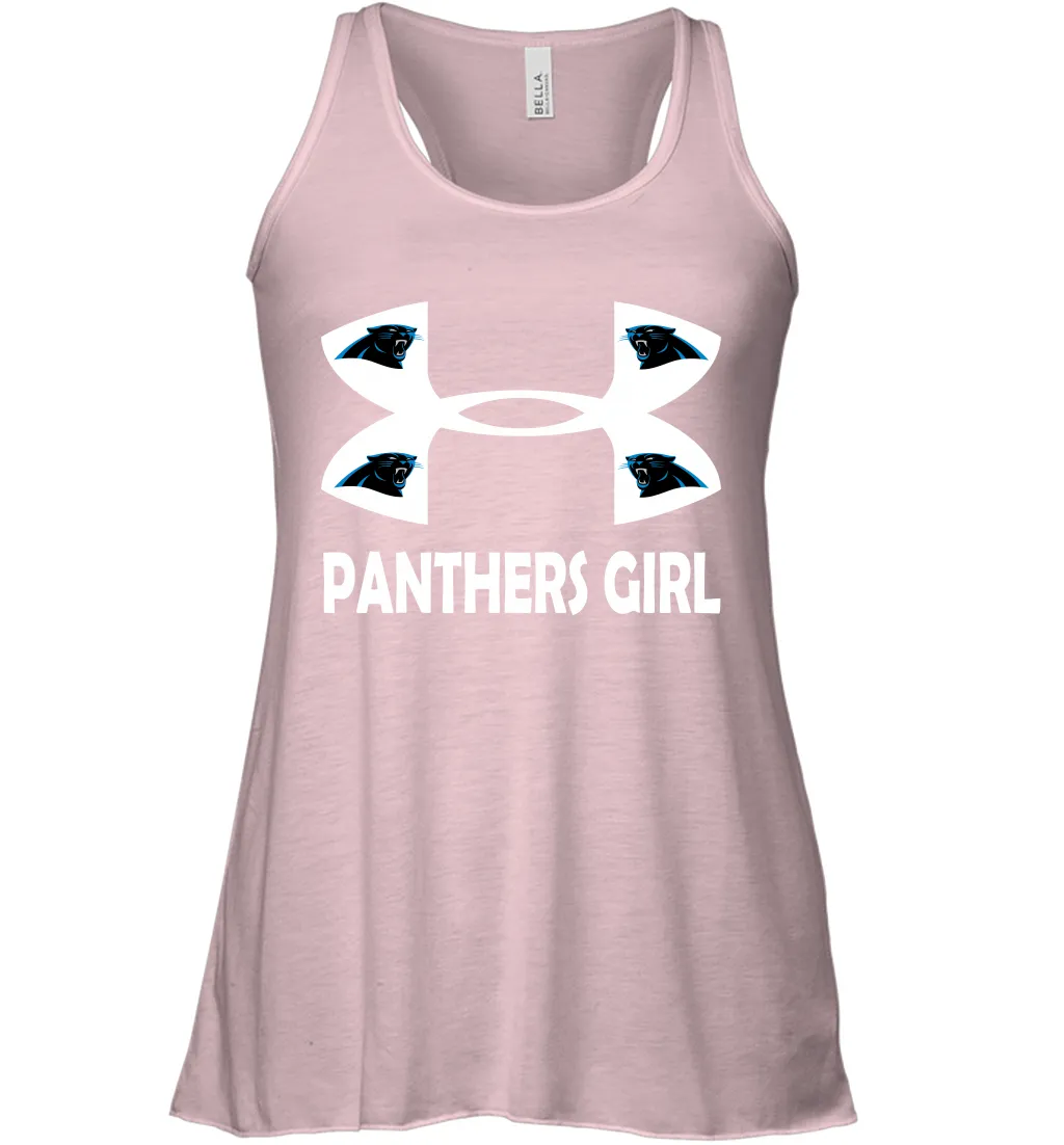 Carolina Panthers Girl Under Armour Football Tank