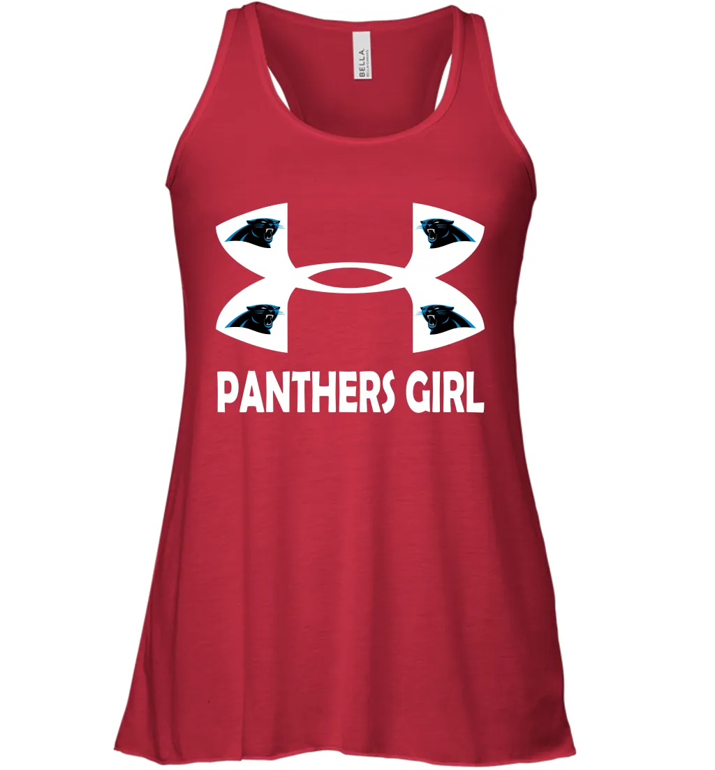 Carolina Panthers Girl Under Armour Football Tank