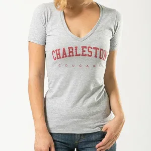 Charleston College Cougars NCAA Game Day W Republic Womens Tee T-Shirt