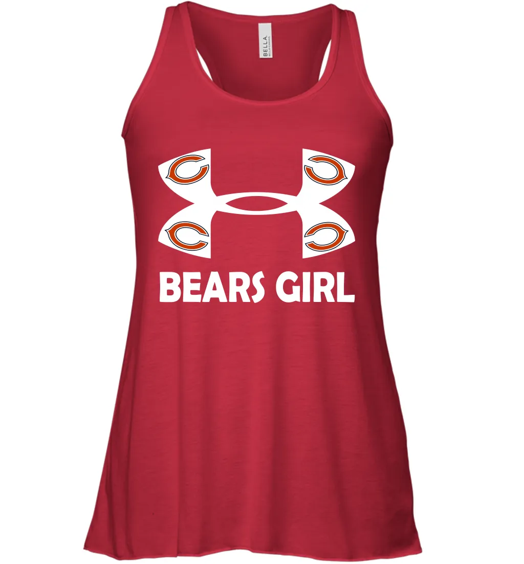 Chicago Bears Girl Under Armour Football Tank