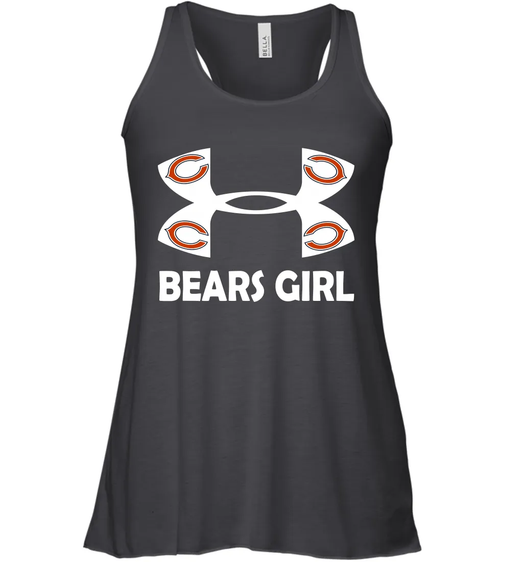 Chicago Bears Girl Under Armour Football Tank
