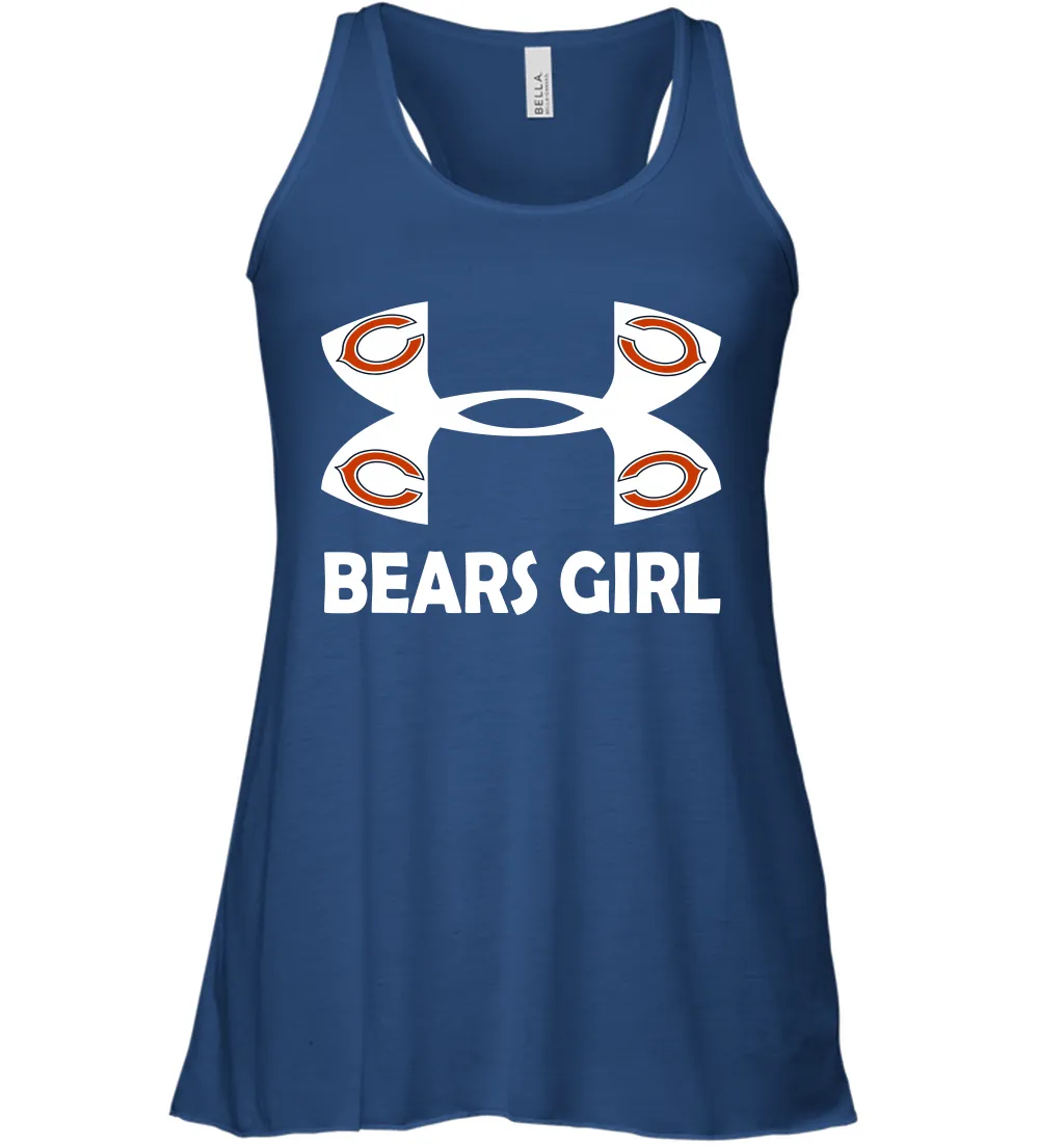 Chicago Bears Girl Under Armour Football Tank