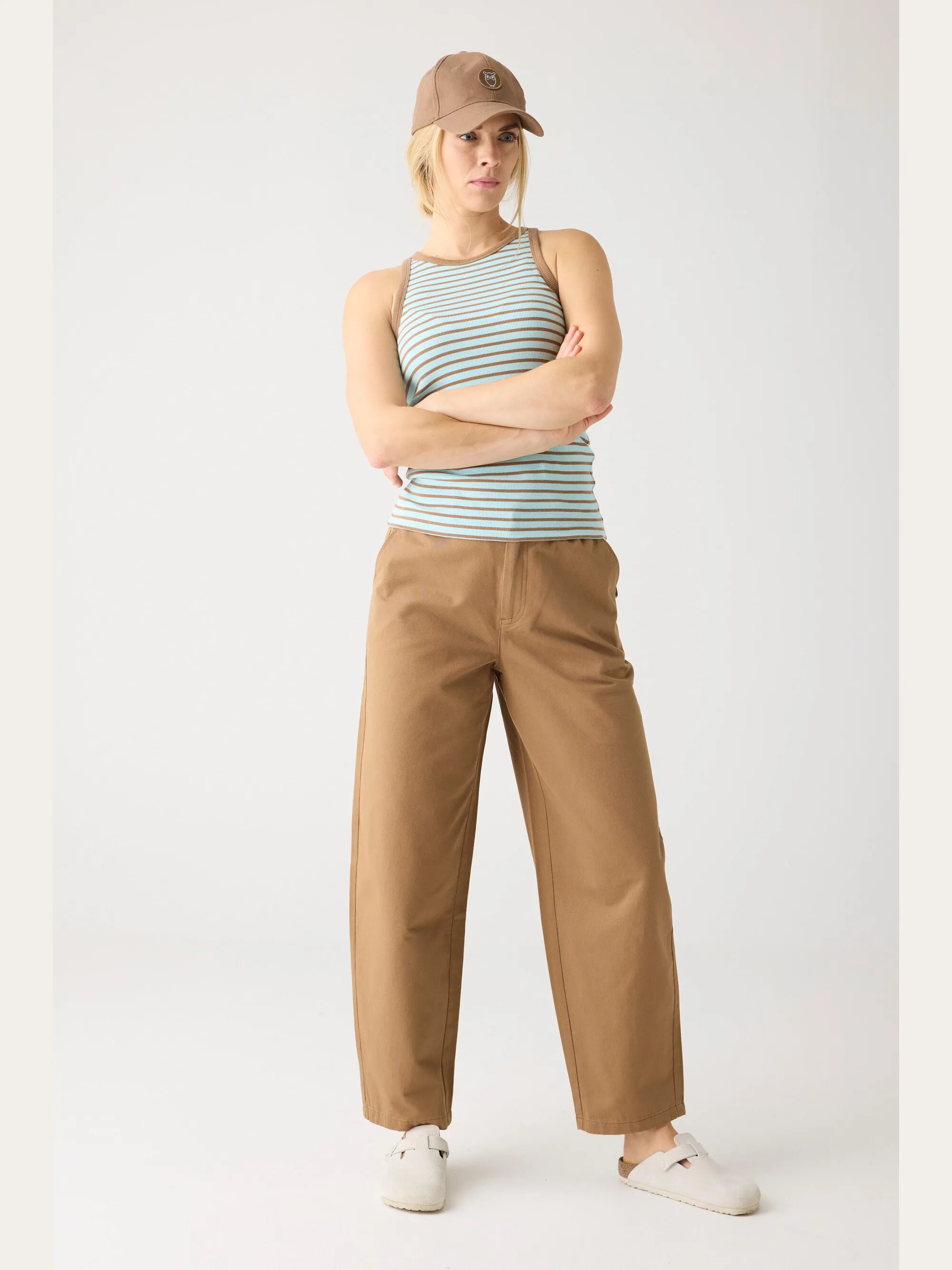 CHLOE barrel mid-rise twill chino - GOTS/Vegan - Tuffet