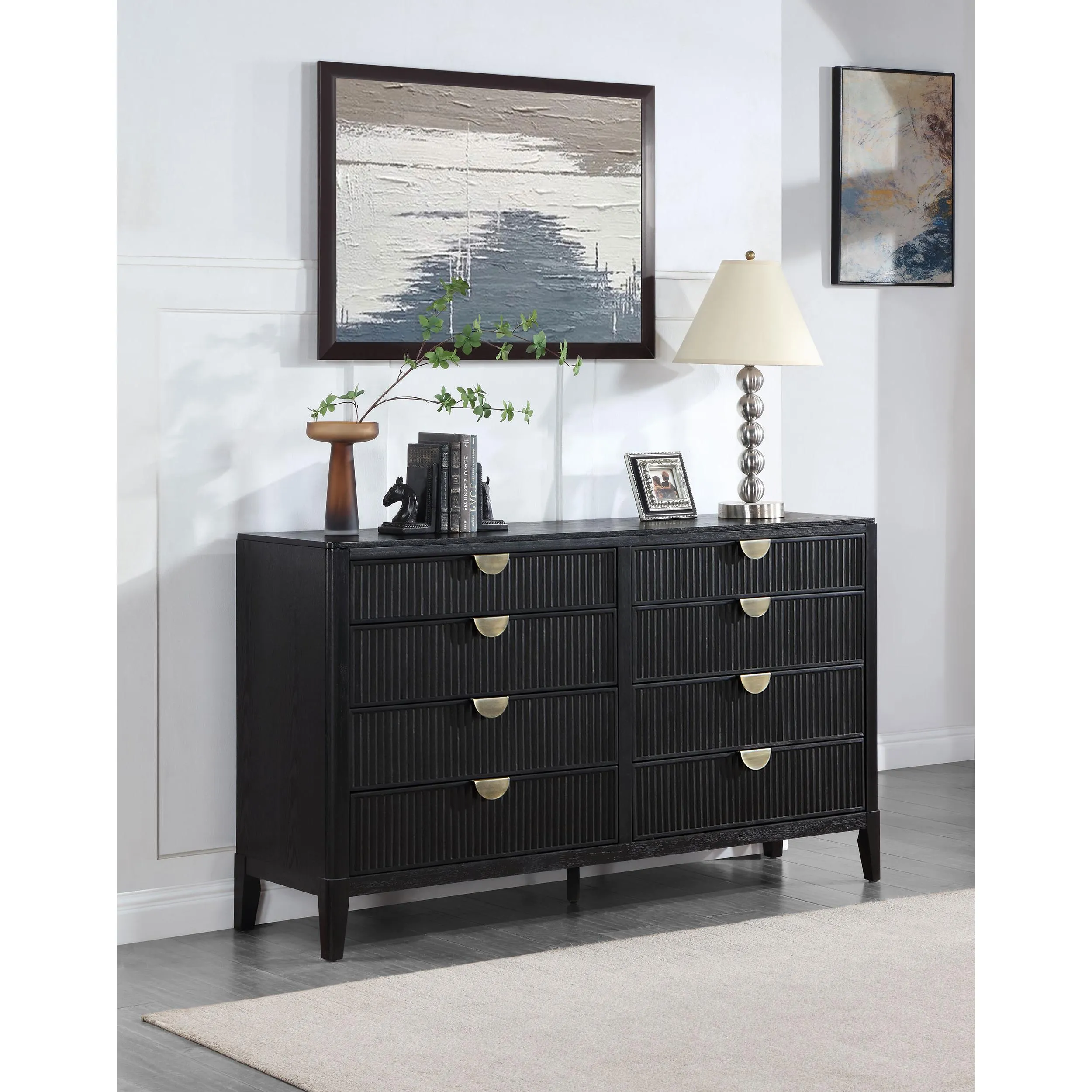 Coaster Furniture Brookmead 224713 8-Drawer Bedroom Dresser - Black