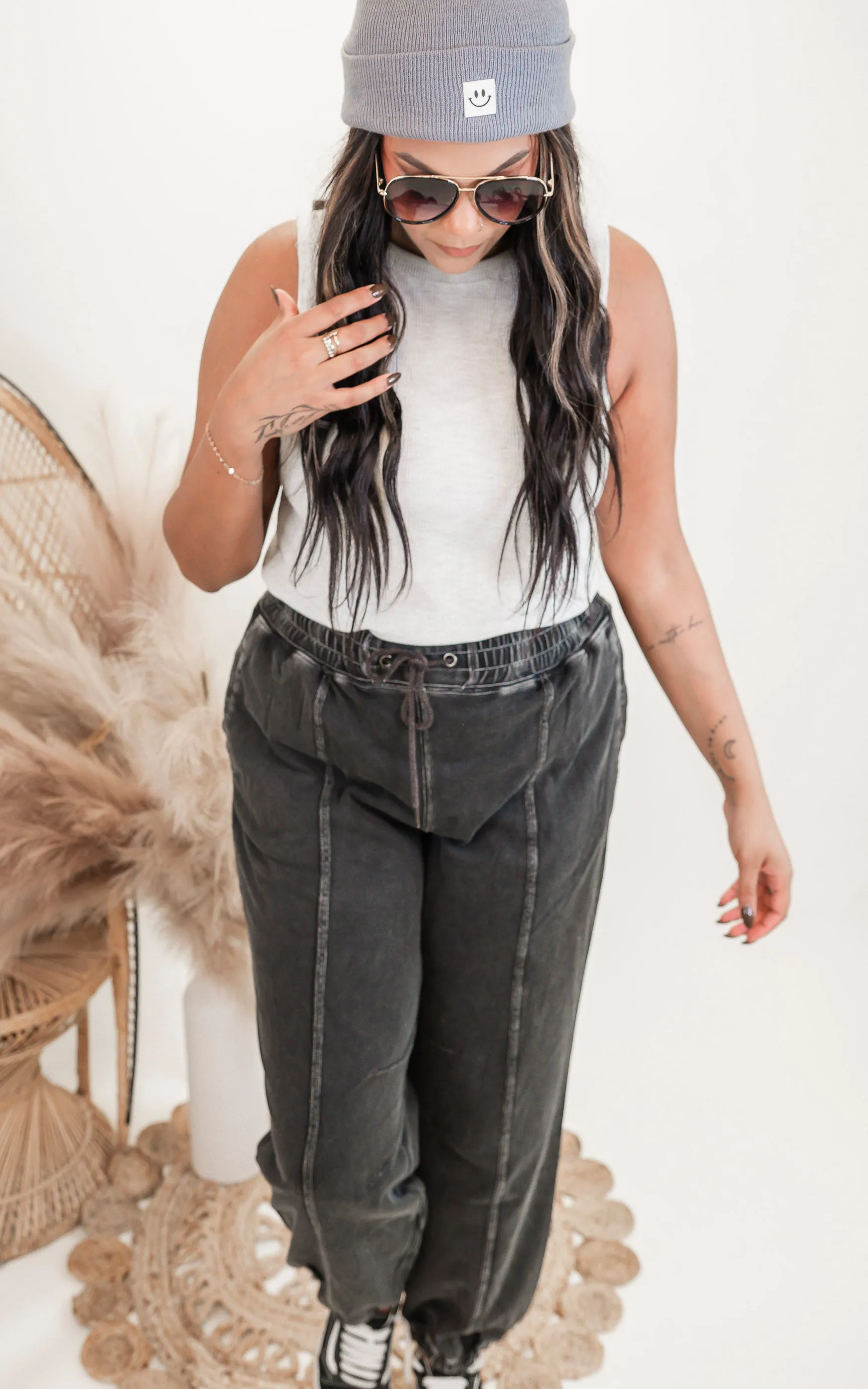 Cozy Vibes Thermal Tank** FINAL SALE