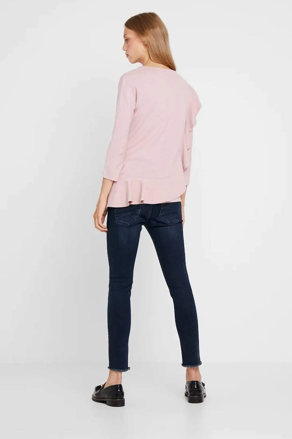 Danae Nursing Top Evening Rose