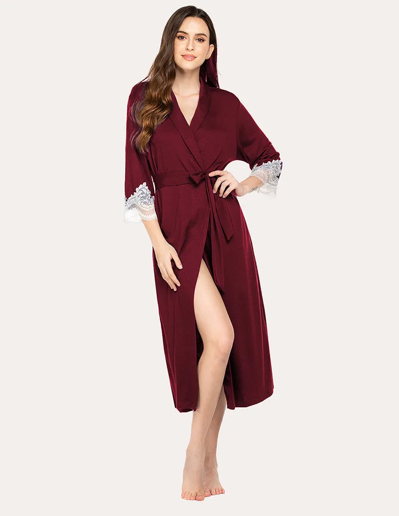 Ekouaer Soft Knit Robe (US Only)