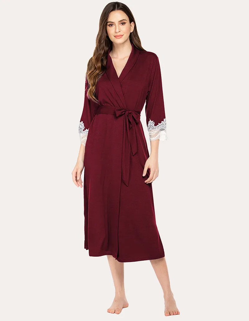 Ekouaer Soft Knit Robe (US Only)