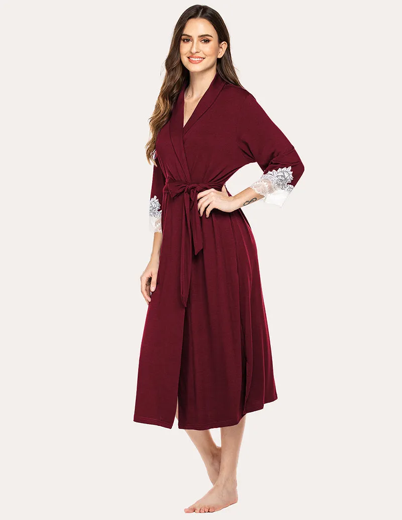 Ekouaer Soft Knit Robe (US Only)