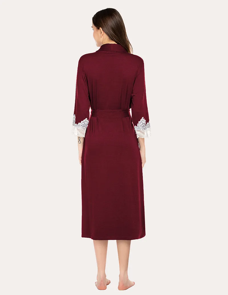 Ekouaer Soft Knit Robe (US Only)