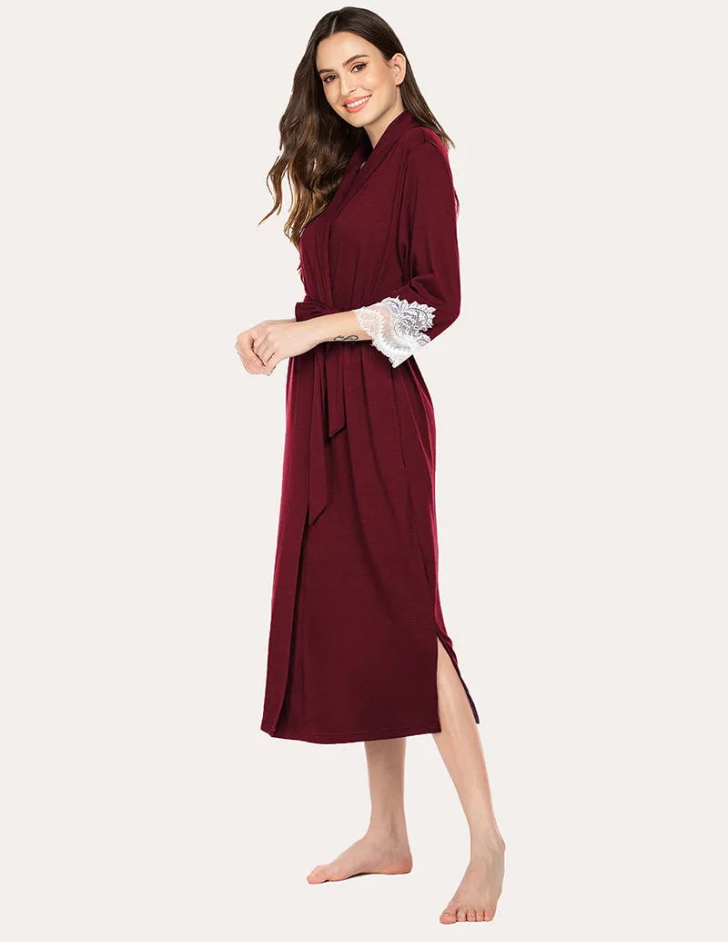 Ekouaer Soft Knit Robe (US Only)