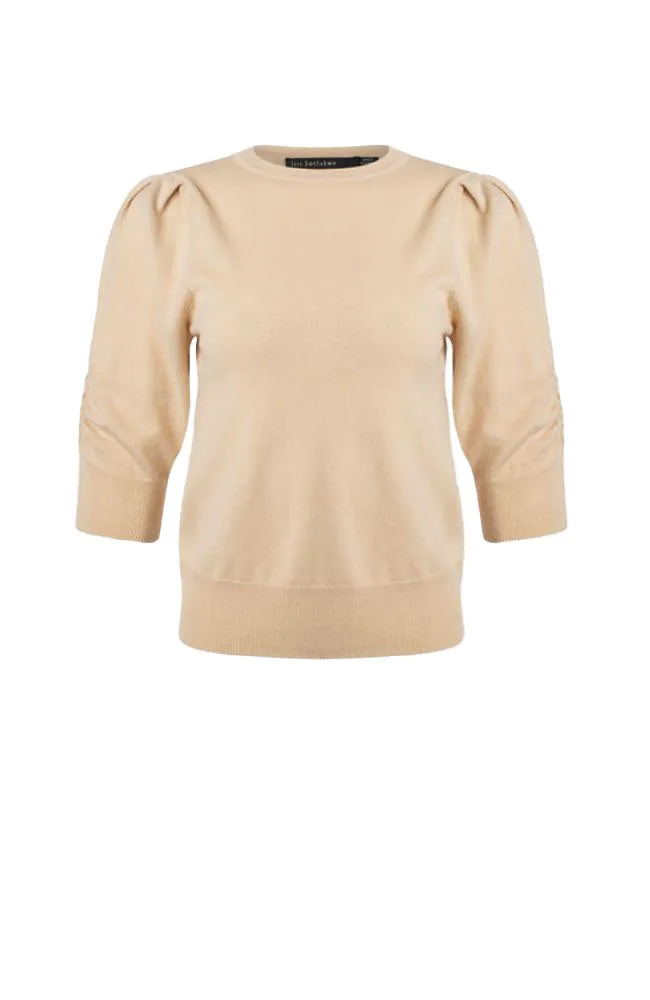 Fine Merino Sweater Rushed Sleeve