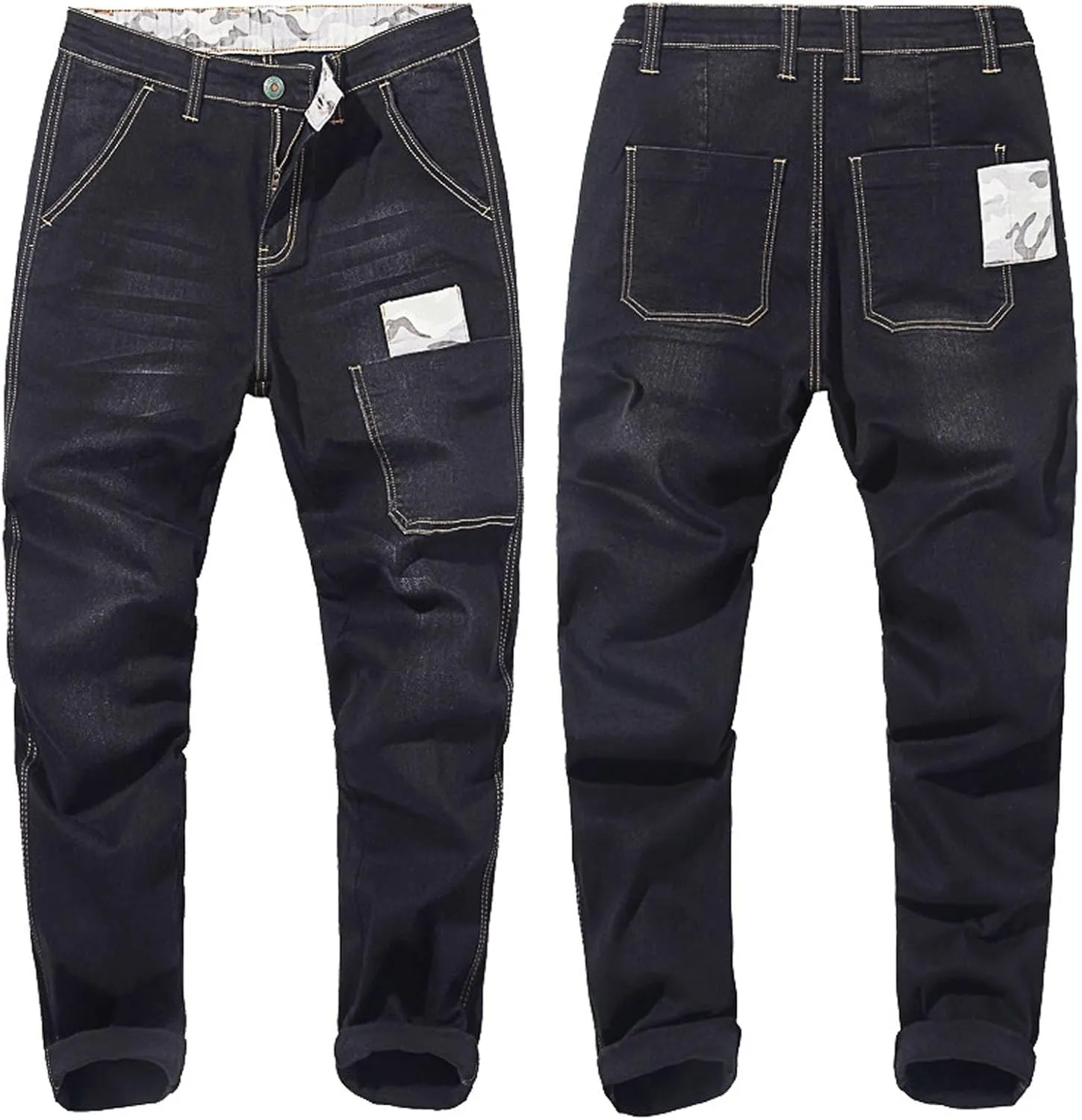 GIERIDUC Men's Linen Pants Casual Long Pants Tactical Accessories for Men Athletic Dress Pants Mens Extra Long Running Pants