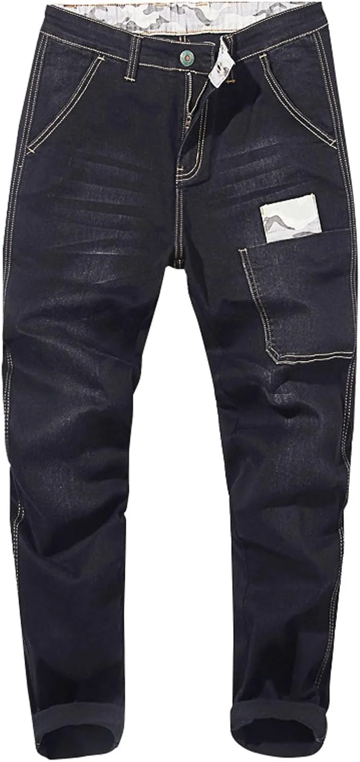 GIERIDUC Men's Linen Pants Casual Long Pants Tactical Accessories for Men Athletic Dress Pants Mens Extra Long Running Pants