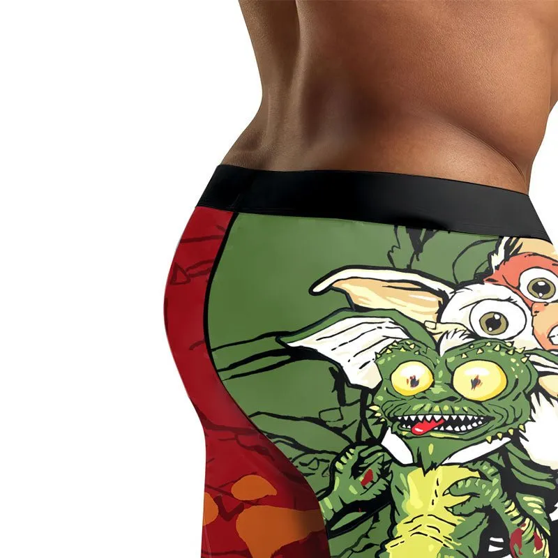 Gizmo Choking Gremlins Men's Compression Leggings