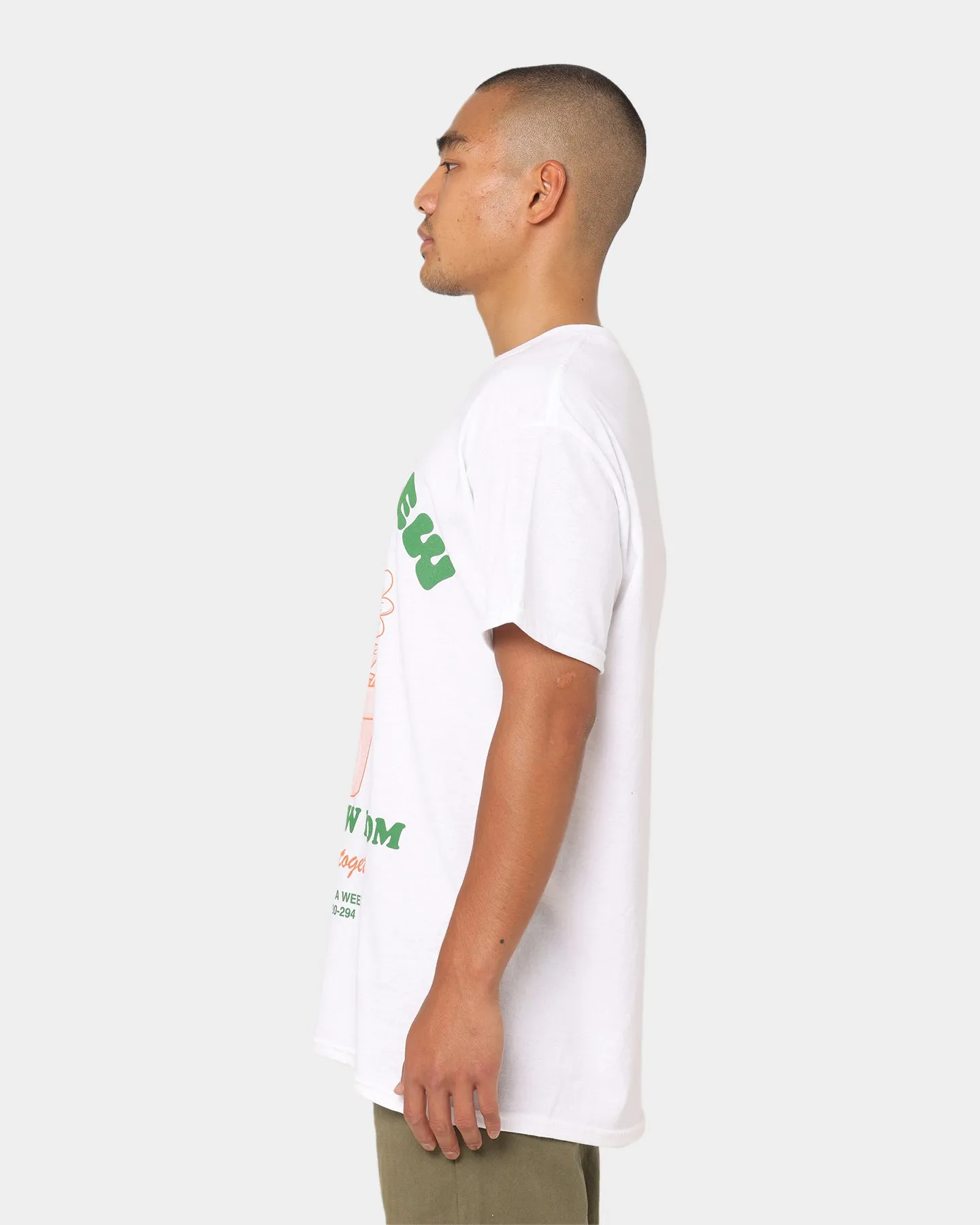 Goat Crew Grow Room T-Shirt White