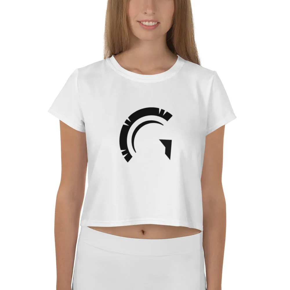 Guardian Baseball Women's All-Over Print Crop Tee