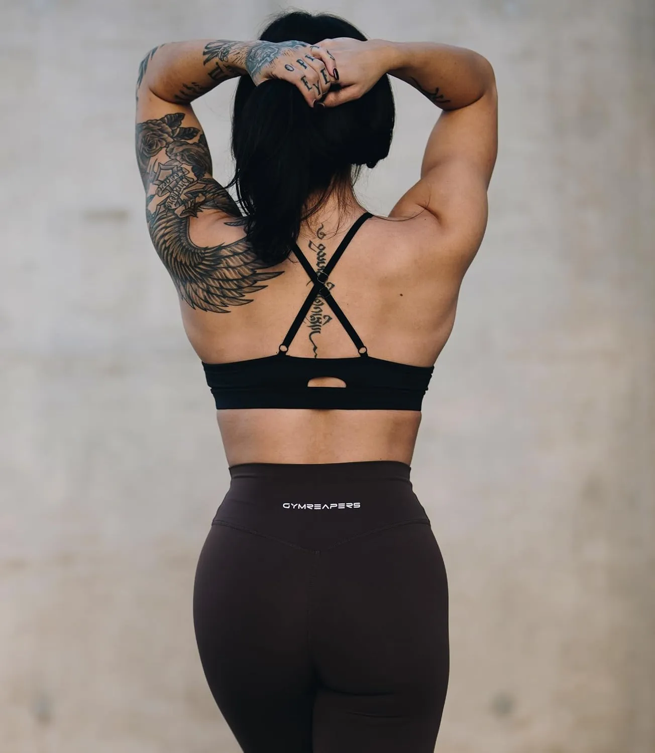 Gymreapers Flare Leggings with Tummy Control Bootcut High Waisted Yoga Pants Wide Leg Workout Pants Gym Leggings for Women
