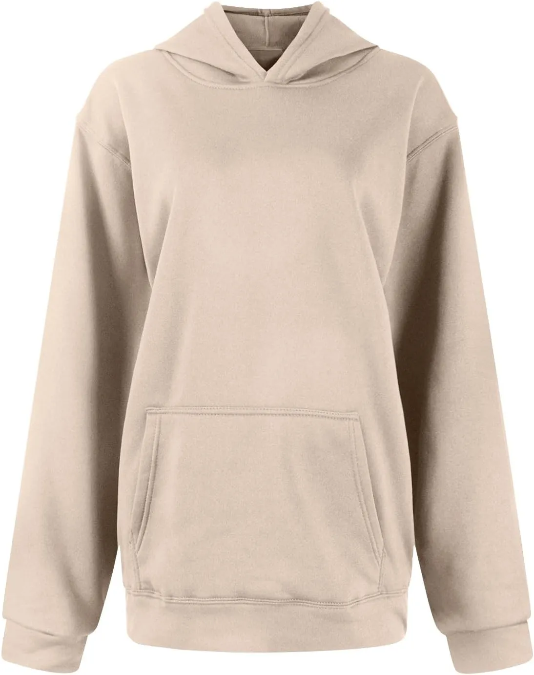 Hoodies for Women Fleece Long Sleeve Hoodies Pullover Loose Fit Oversized Sweatshirts with Pocket Fall Fashion Outfits