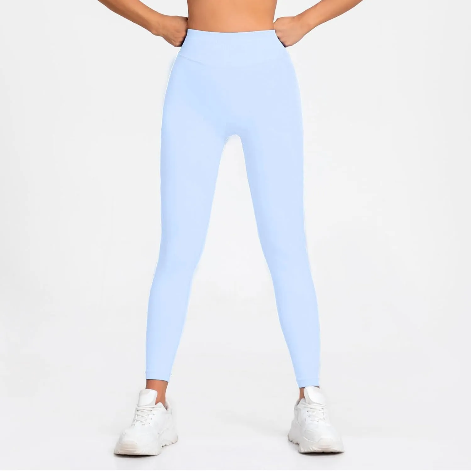 Impact Leggings Low Waist Seamless Yoga Pants for Workout, Gym, Fitness