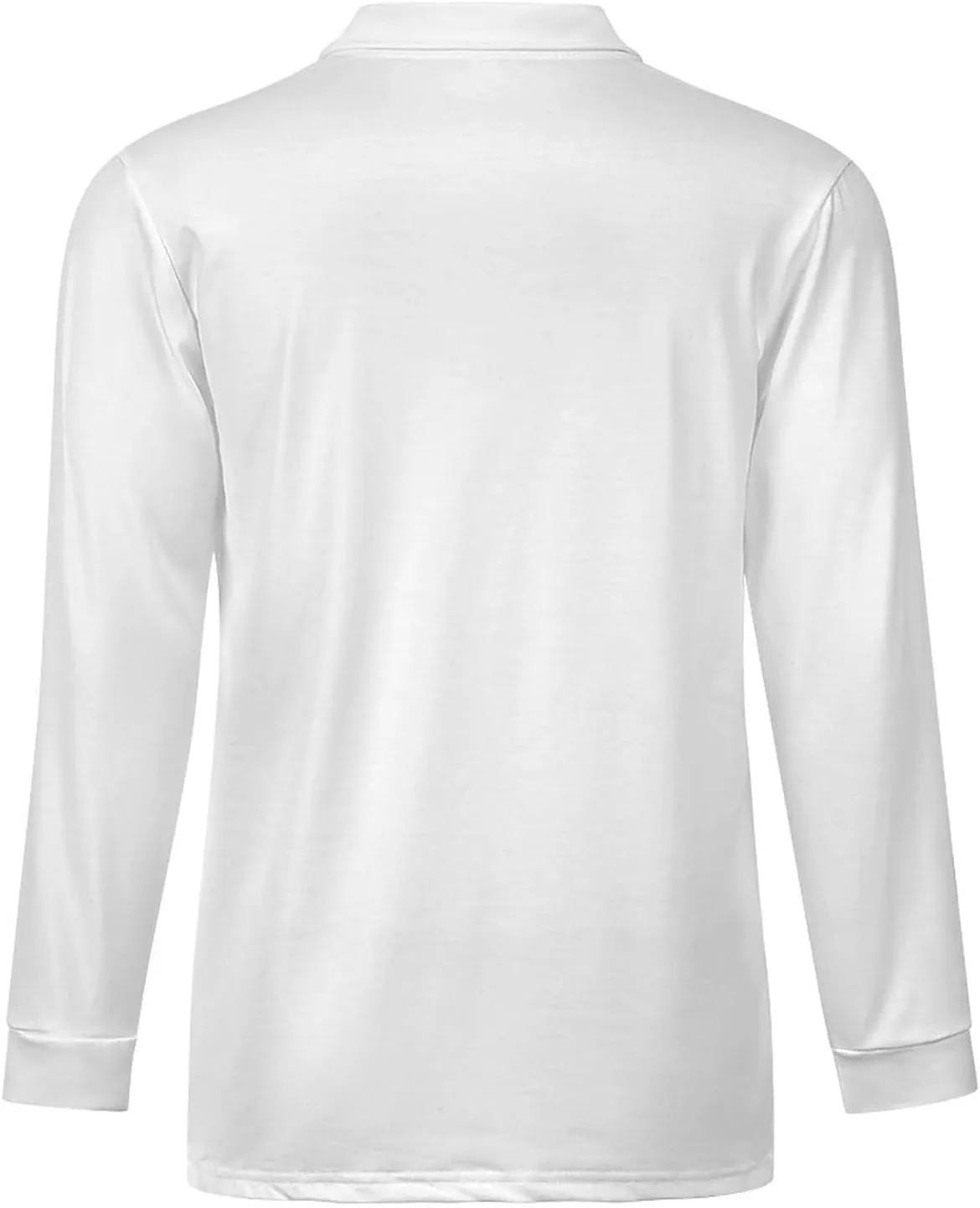 Jamaican Flag Men's Lapel Neck Polo- Shirts Slim Fit Long Sleeve Golf T-Shirts Casual Tees