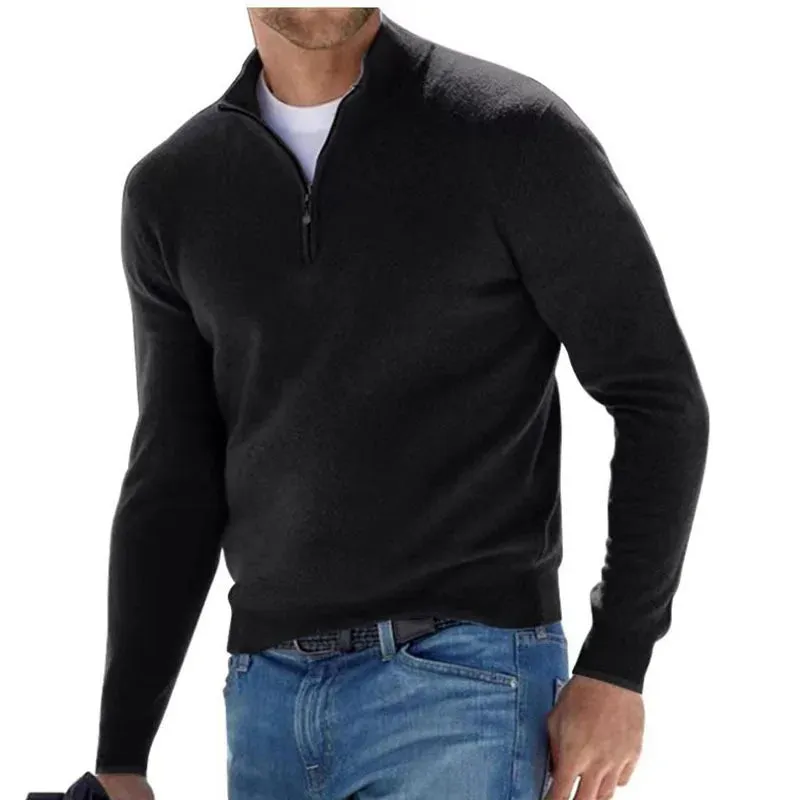 James™ Men's Refined Zip Sweater