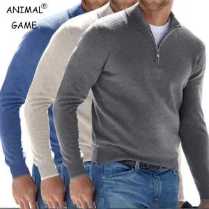 James™ Men's Refined Zip Sweater