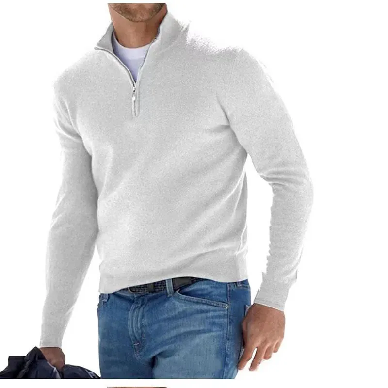 James™ Men's Refined Zip Sweater