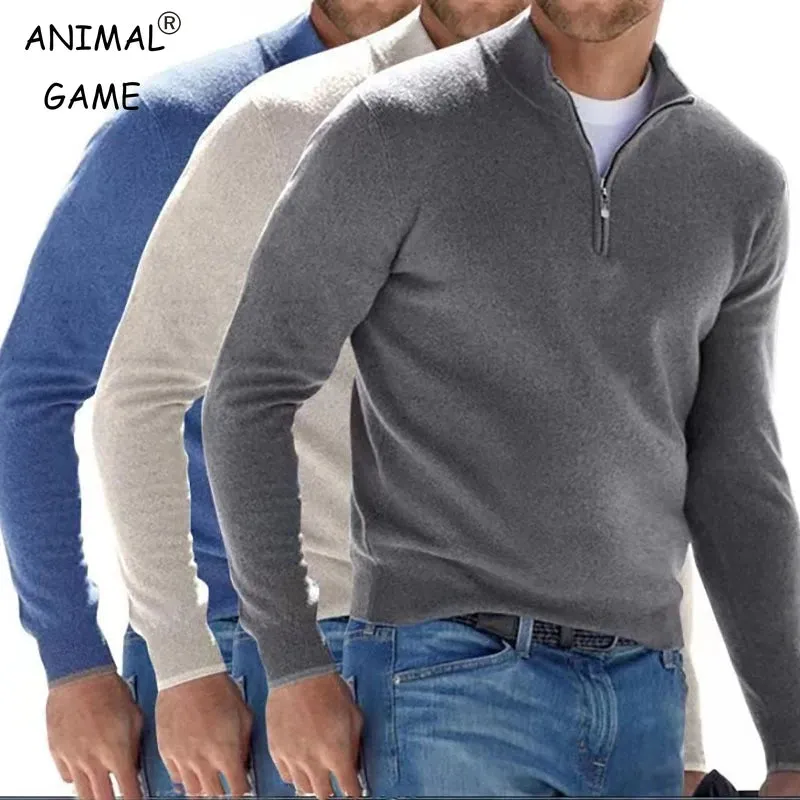 James™ Men's Refined Zip Sweater
