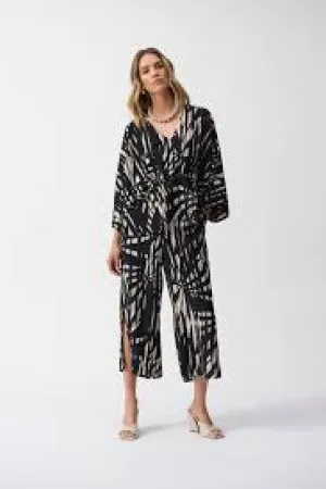 Joseph Ribkoff Tropical Print Culotte Pant 251159