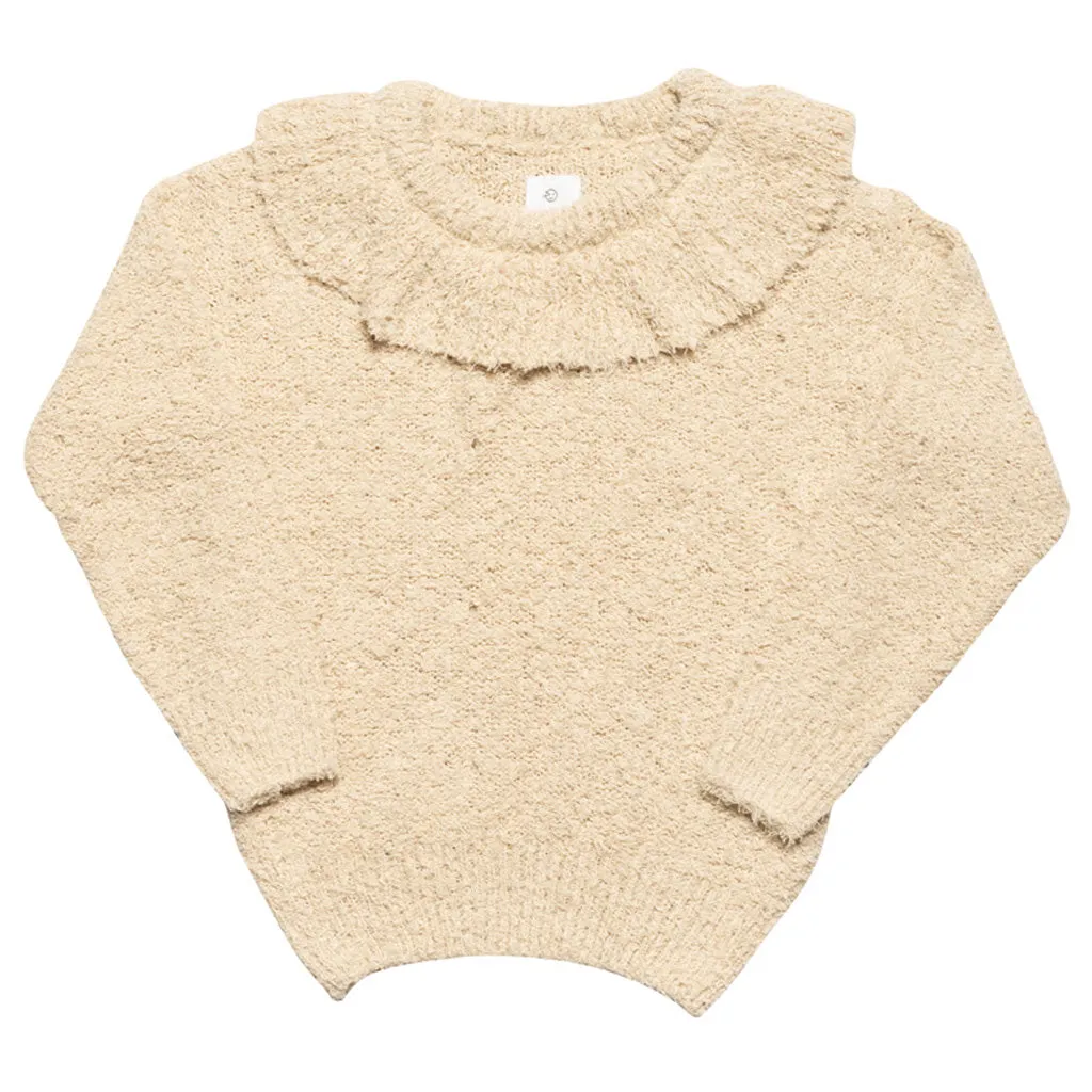 Jumper Frill Chalk